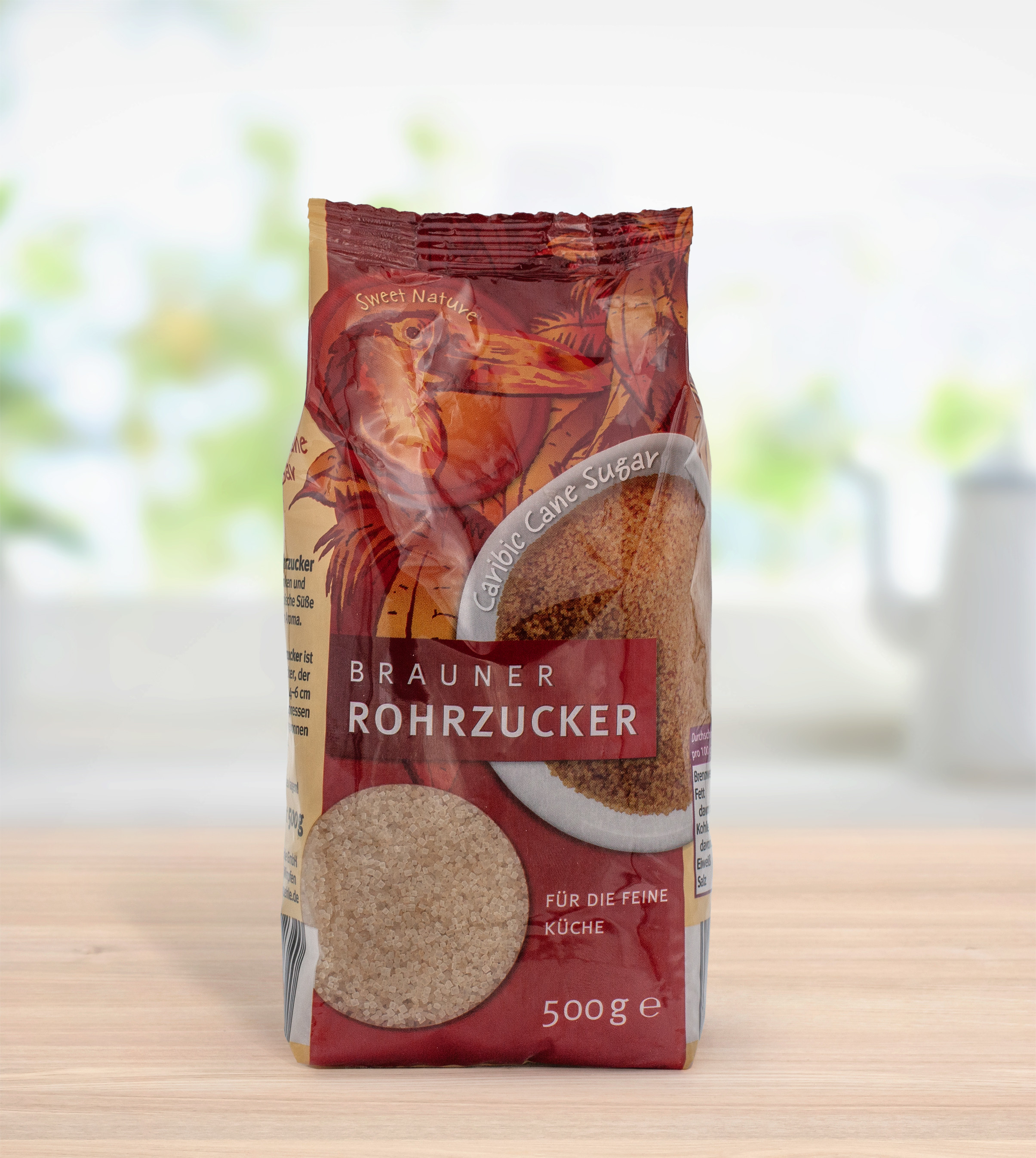 Brauner Rohr­zucker