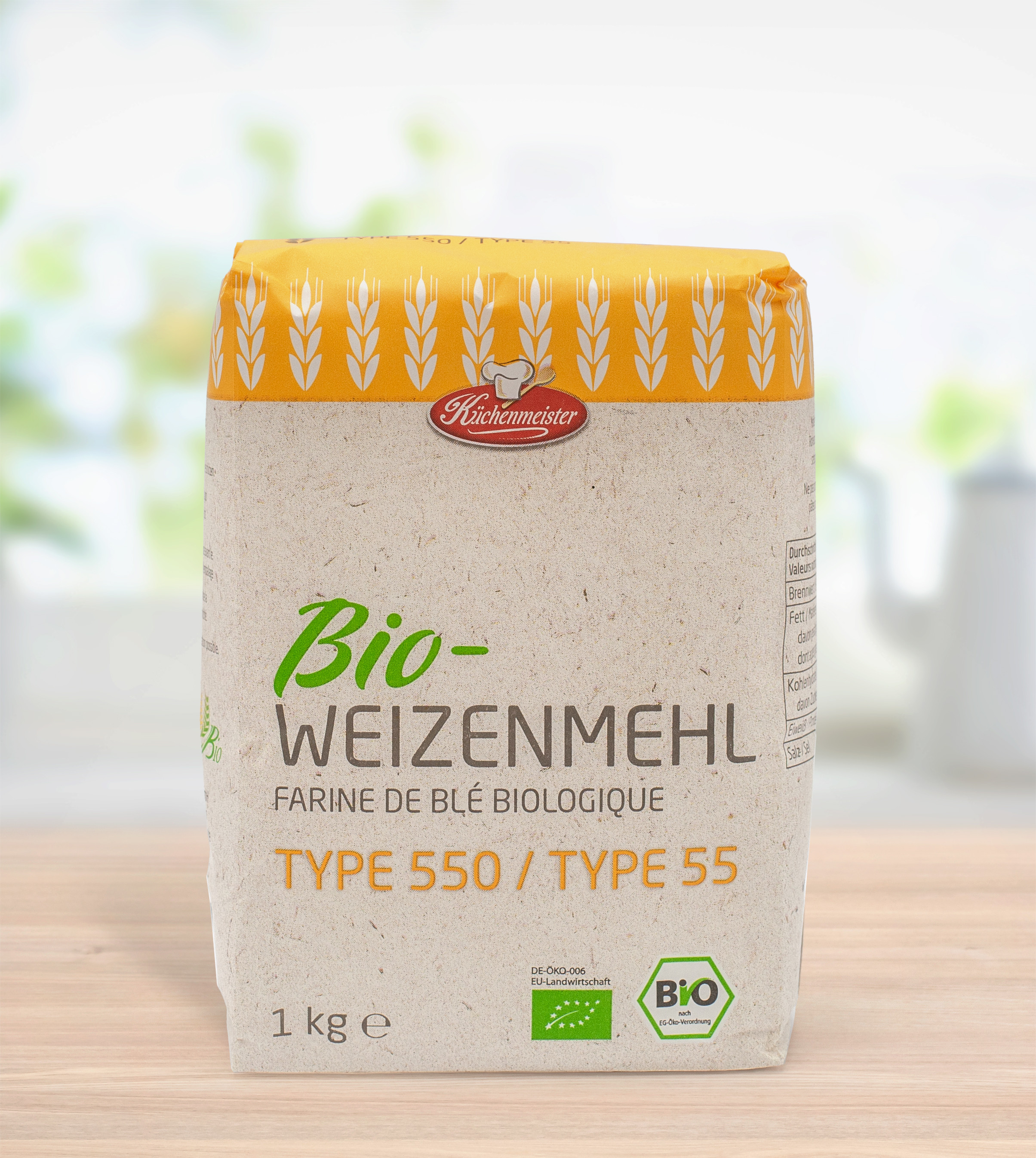 Bio-Weizenmehl Type 550 Bio-Weizenmehl Type 550