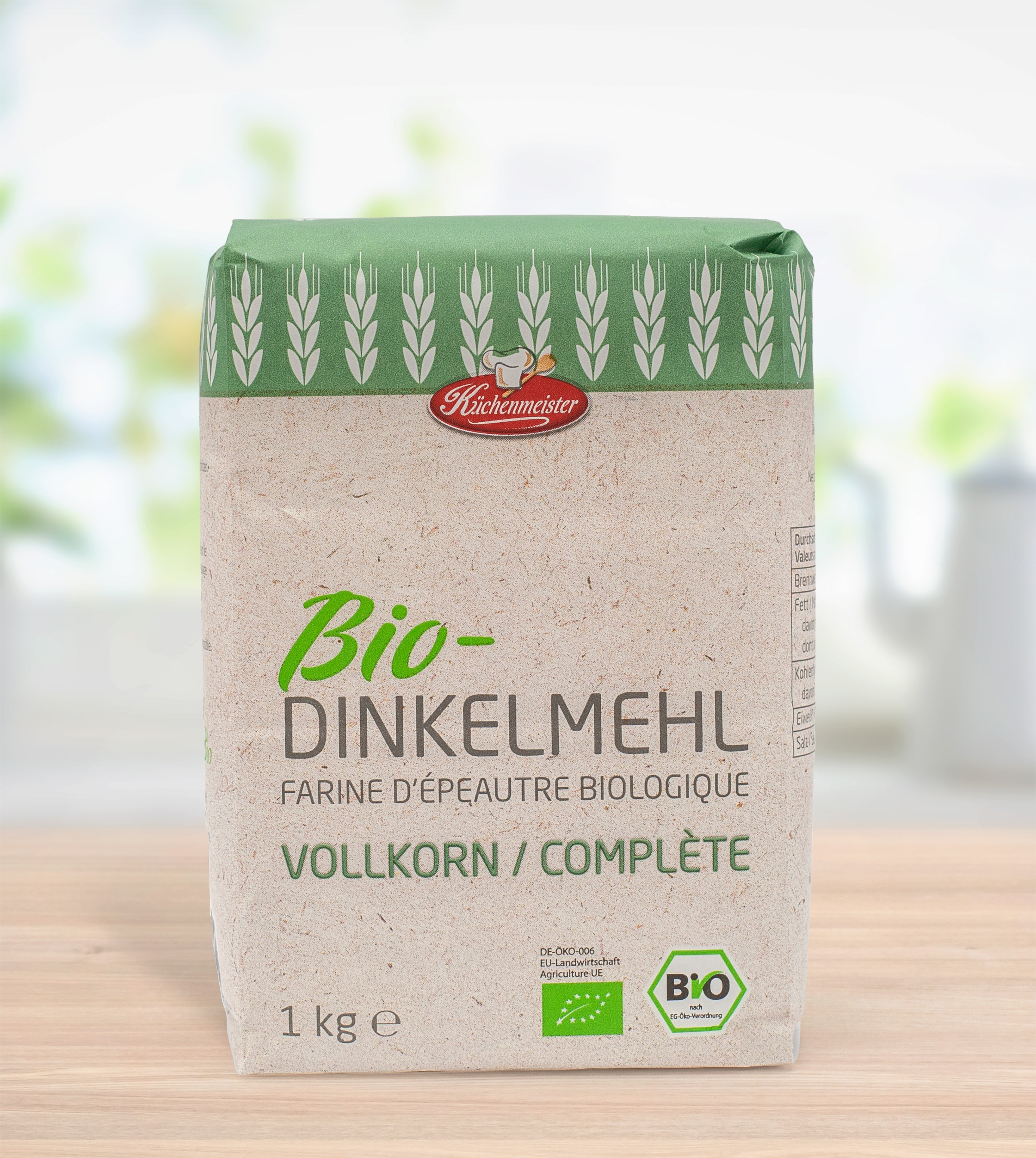Bio-Dinkelvollkornmehl Bio-Dinkelvollkornmehl