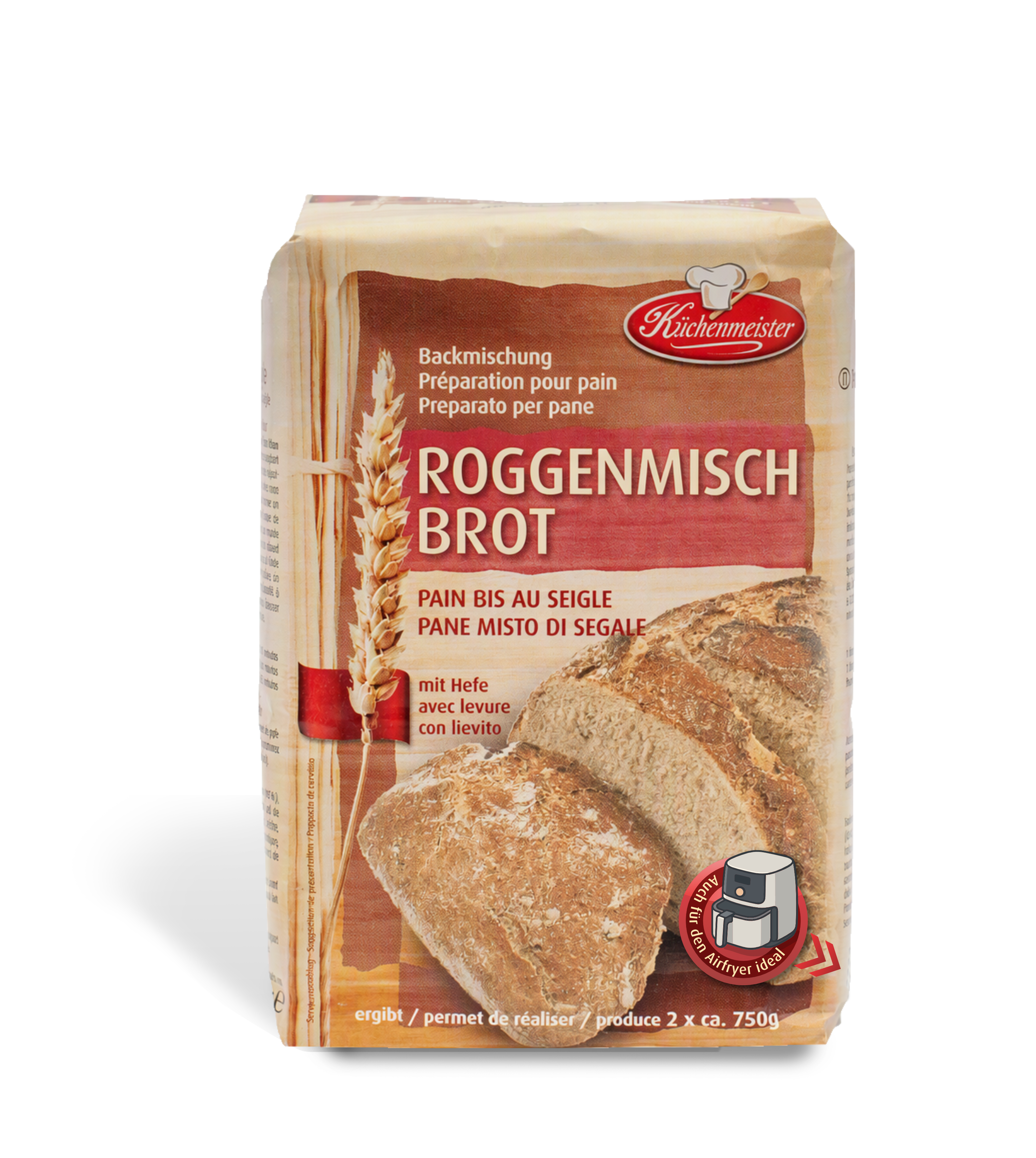 Mixed rye bread